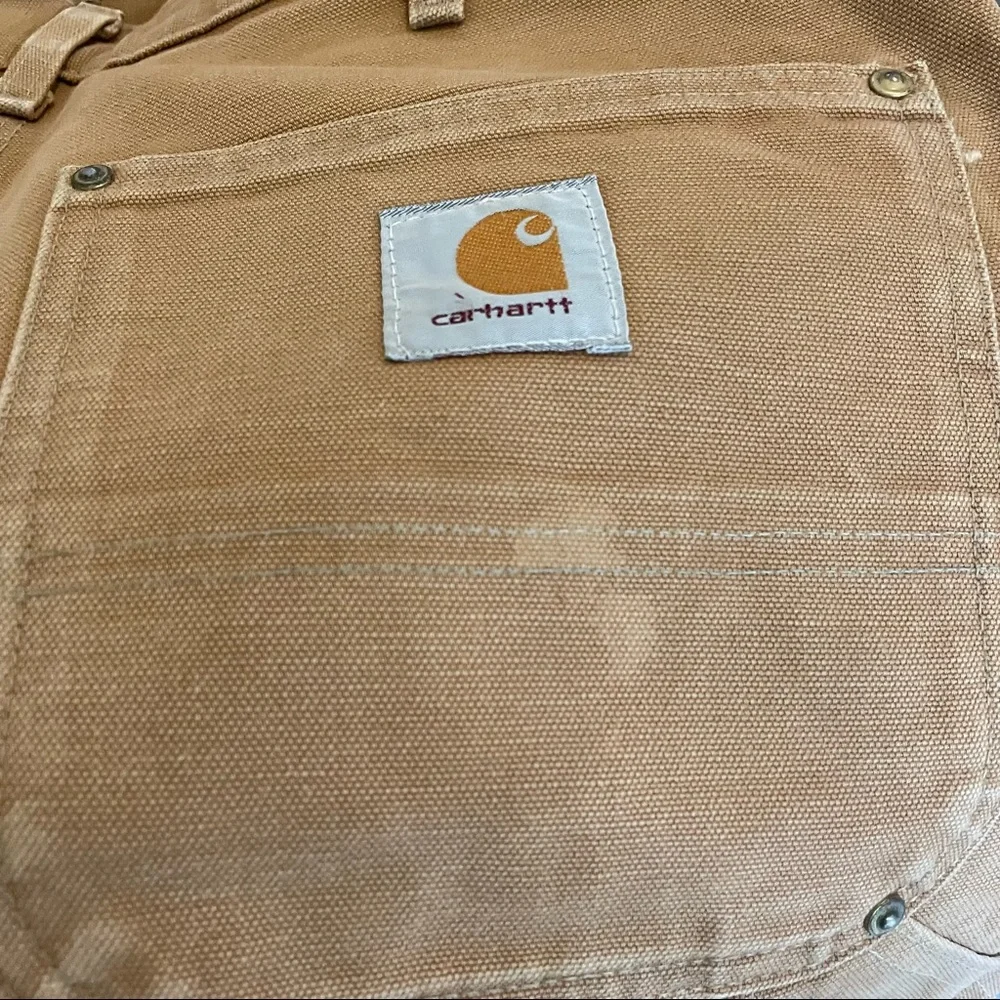CARHARTT 62W DOUBLEFRONT CARPENTER UTILITY PANTS Size 34X28 - Picture 6 of 12